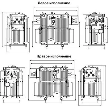 Фото чертежа ТМЗ 3200/6/0,4